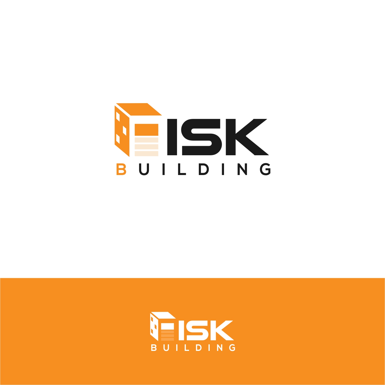 Bold, Professional, Building Logo Design for FISK Building by ESolz ...