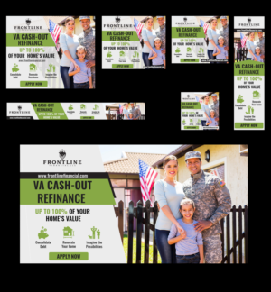 Frontline Financial needs a banner created | Banner Ad Design by Kristina Andonoff