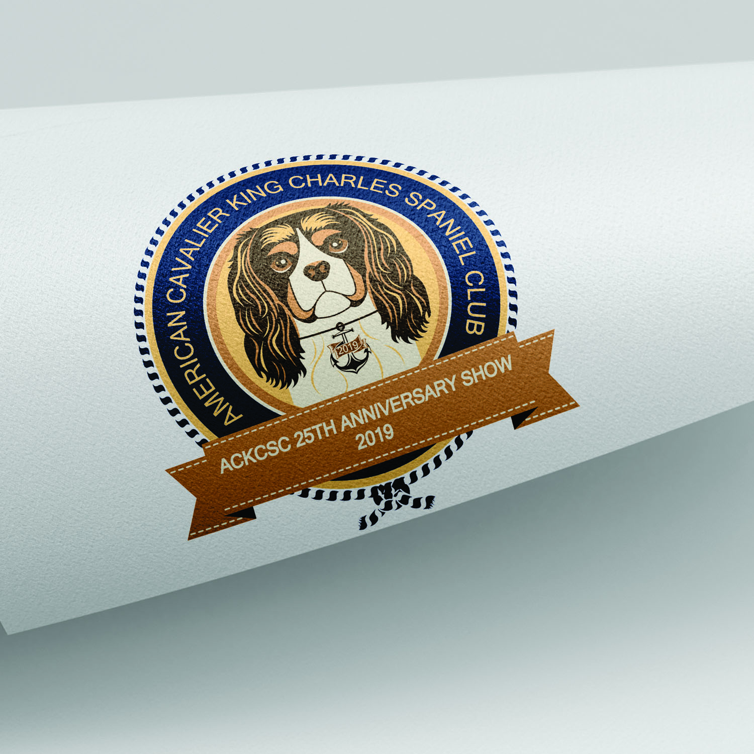 Diseño de Logo por fabulosa1984 para American Cavalier King Charles Spaniel Club | Diseño #16177484