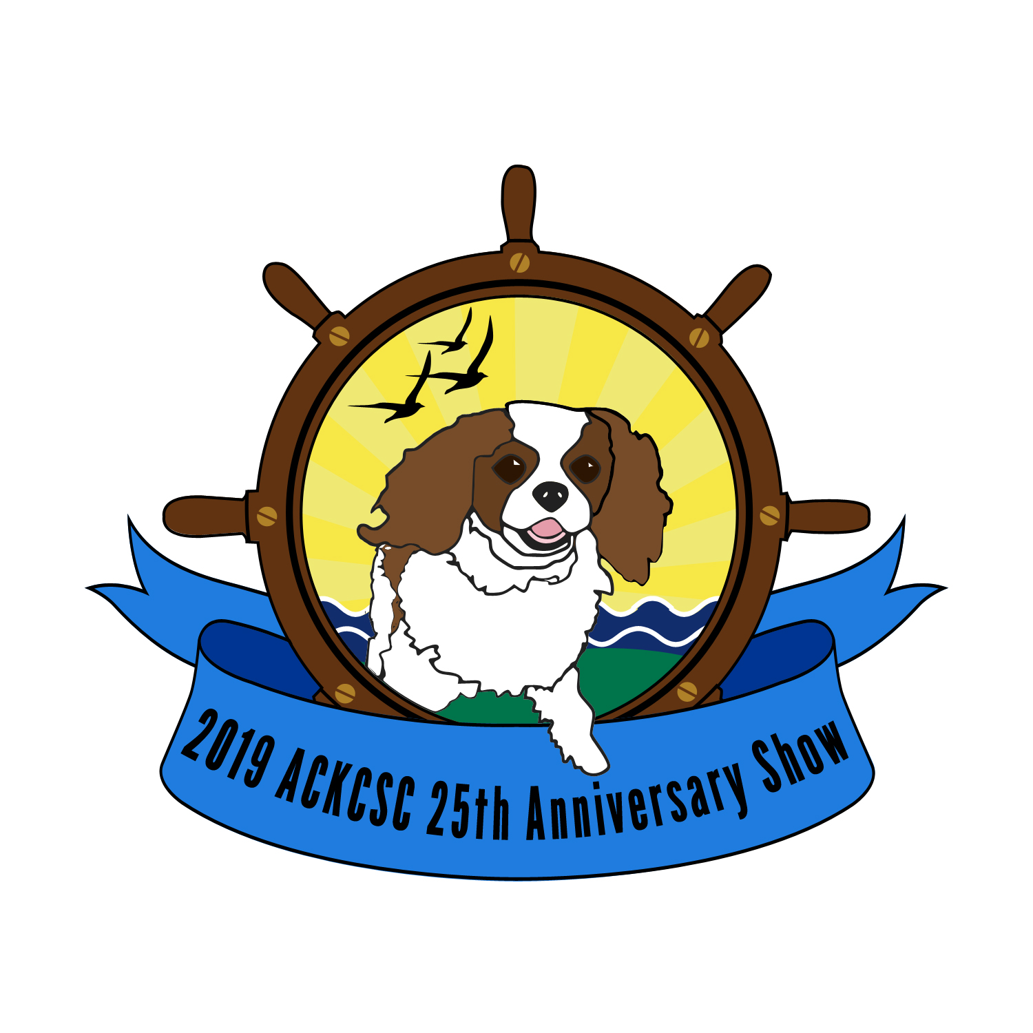 Logo Design by borzoid for American Cavalier King Charles Spaniel Club | Design #16243388