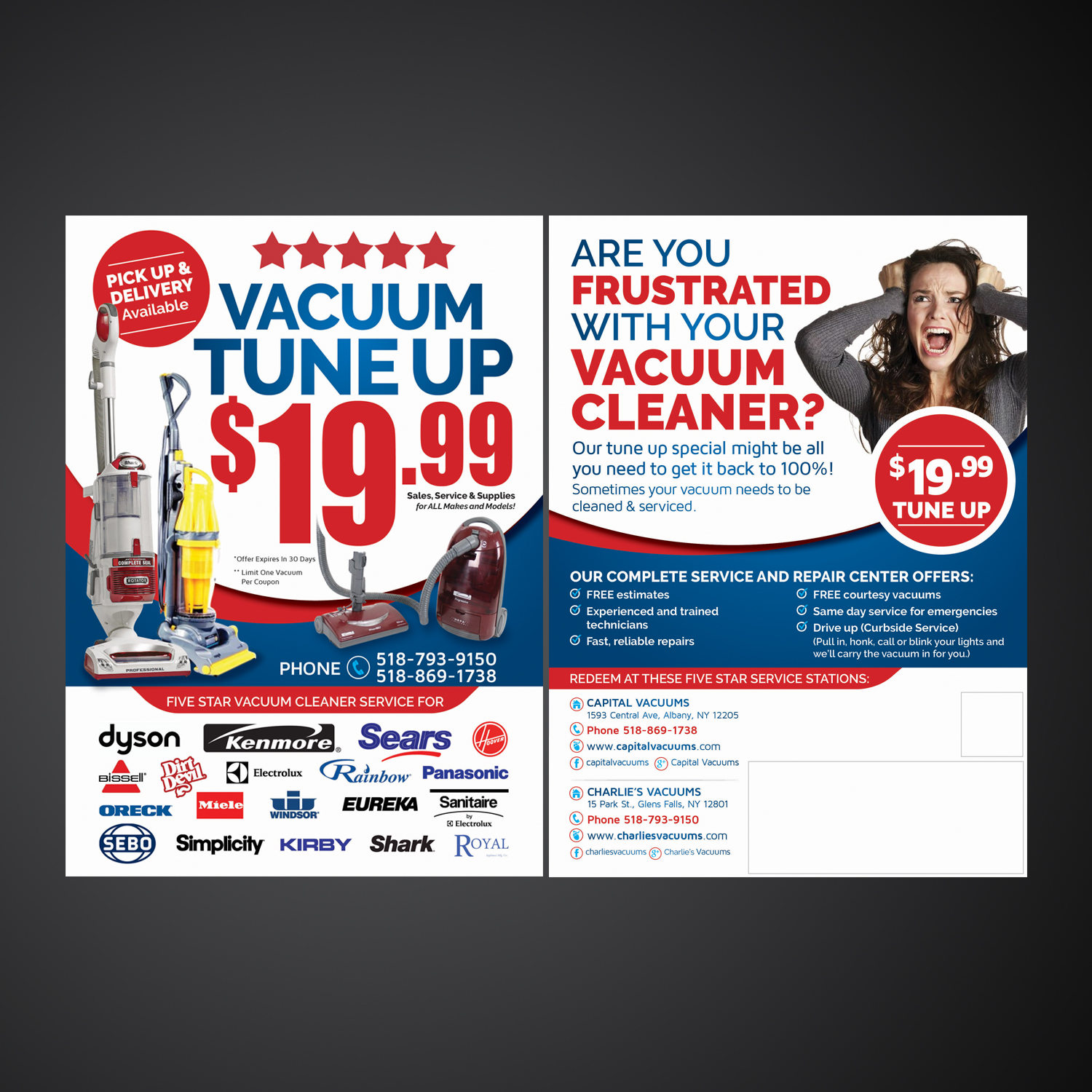 Flyer Design by Mariyam Khan for KickAssVacuums.com | Design #16249840