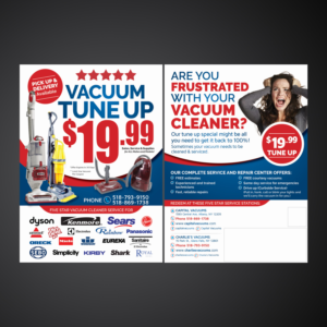 Flyer Design by Mariyam Khan for KickAssVacuums.com | Design: #16249840