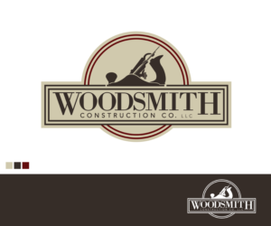 Logo Design by gvb design communications for Woodsmith Construction Co. LLC | Design: #16449233