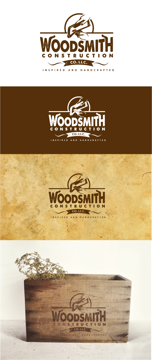Diseño de Logo por AbhishekkM'24 para Woodsmith Construction Co. LLC | Diseño #16160471