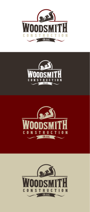 Logo Design by AbhishekkM'24 for Woodsmith Construction Co. LLC | Design: #16221276