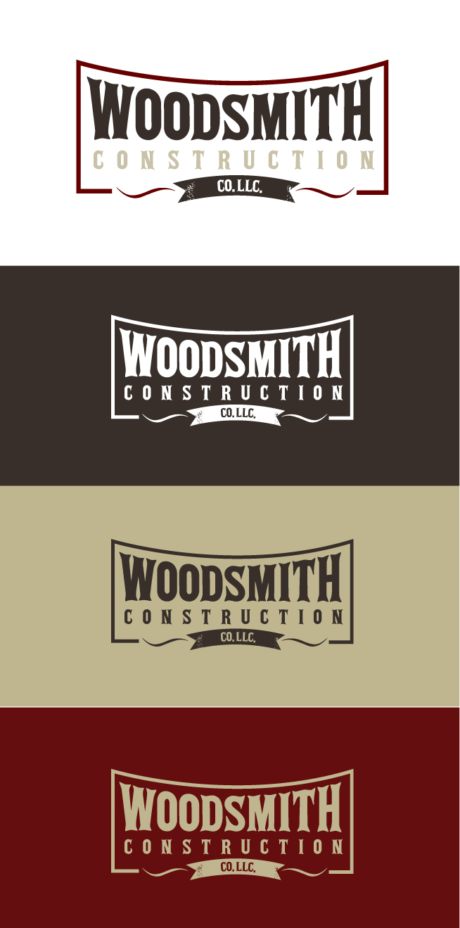 Diseño de Logo por AbhishekkM'24 para Woodsmith Construction Co. LLC | Diseño #16264033