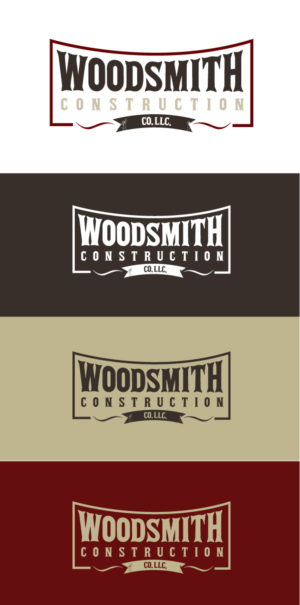 Logo Design by AbhishekkM'24 for Woodsmith Construction Co. LLC | Design: #16264033