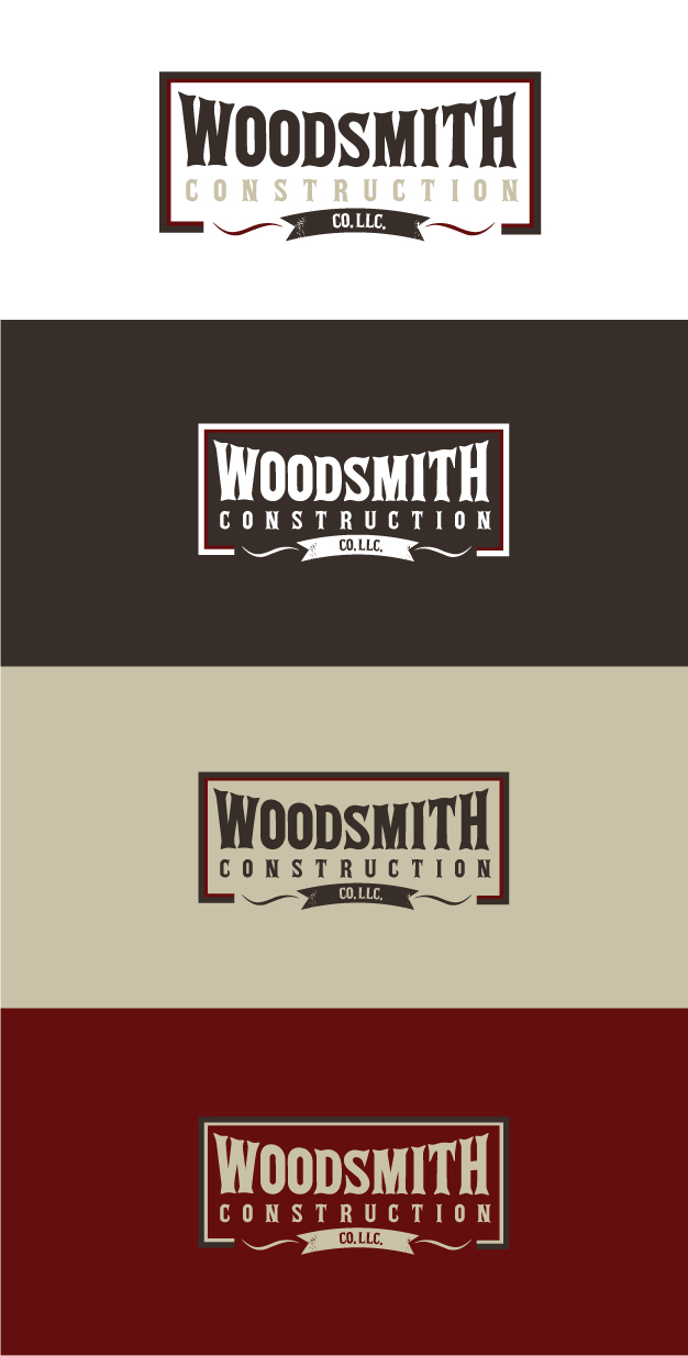 Diseño de Logo por AbhishekkM'24 para Woodsmith Construction Co. LLC | Diseño #16305466