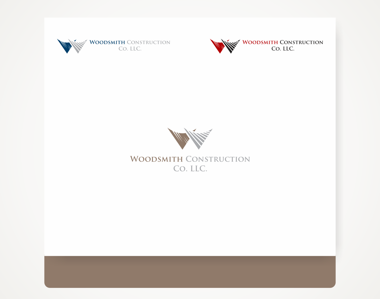 Diseño de Logo por Savana para Woodsmith Construction Co. LLC | Diseño #16201082