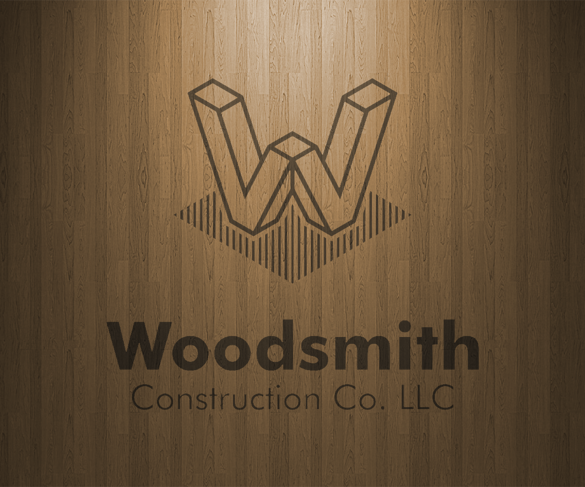 Logo Design by El Ojo creativo for Woodsmith Construction Co. LLC | Design #16282060
