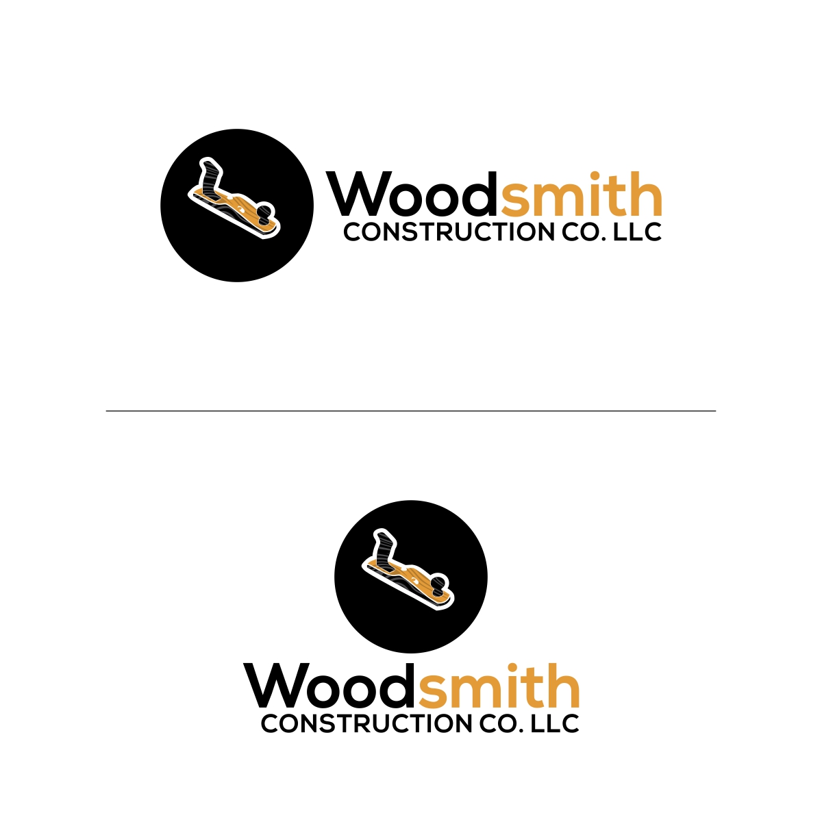 Logo Design by e-graphics for Woodsmith Construction Co. LLC | Design #16212705