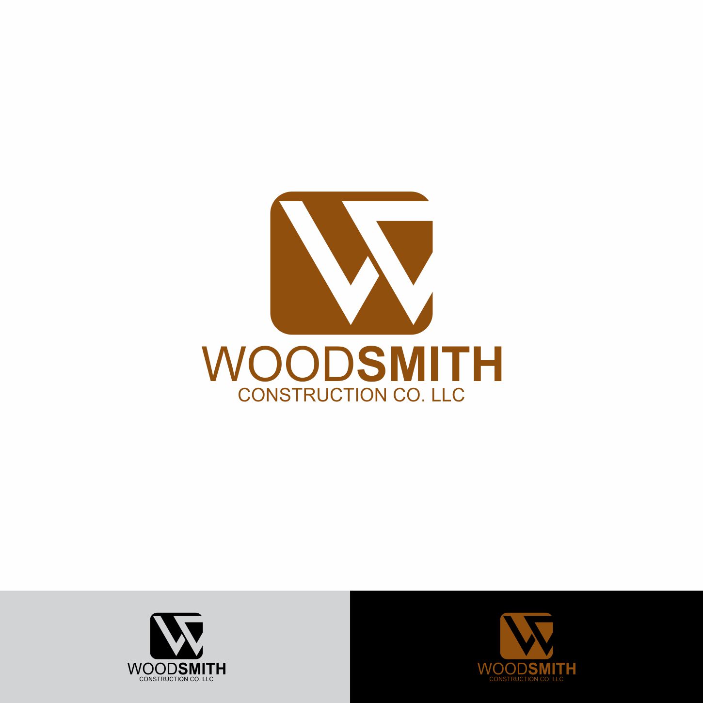 Diseño de Logo por ev. para Woodsmith Construction Co. LLC | Diseño #16242577