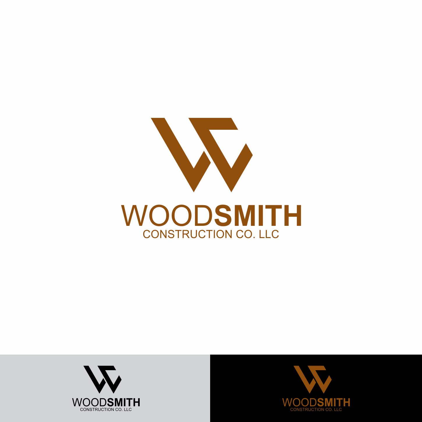Diseño de Logo por ev. para Woodsmith Construction Co. LLC | Diseño #16242579