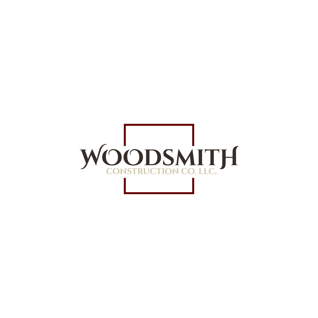 Logo Design by Fauzan Zainal for Woodsmith Construction Co. LLC | Design #16266116