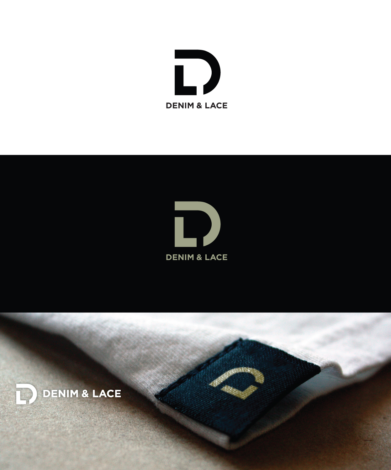 Logo Design by anonrotide for Denim and Lace | Design #16210597