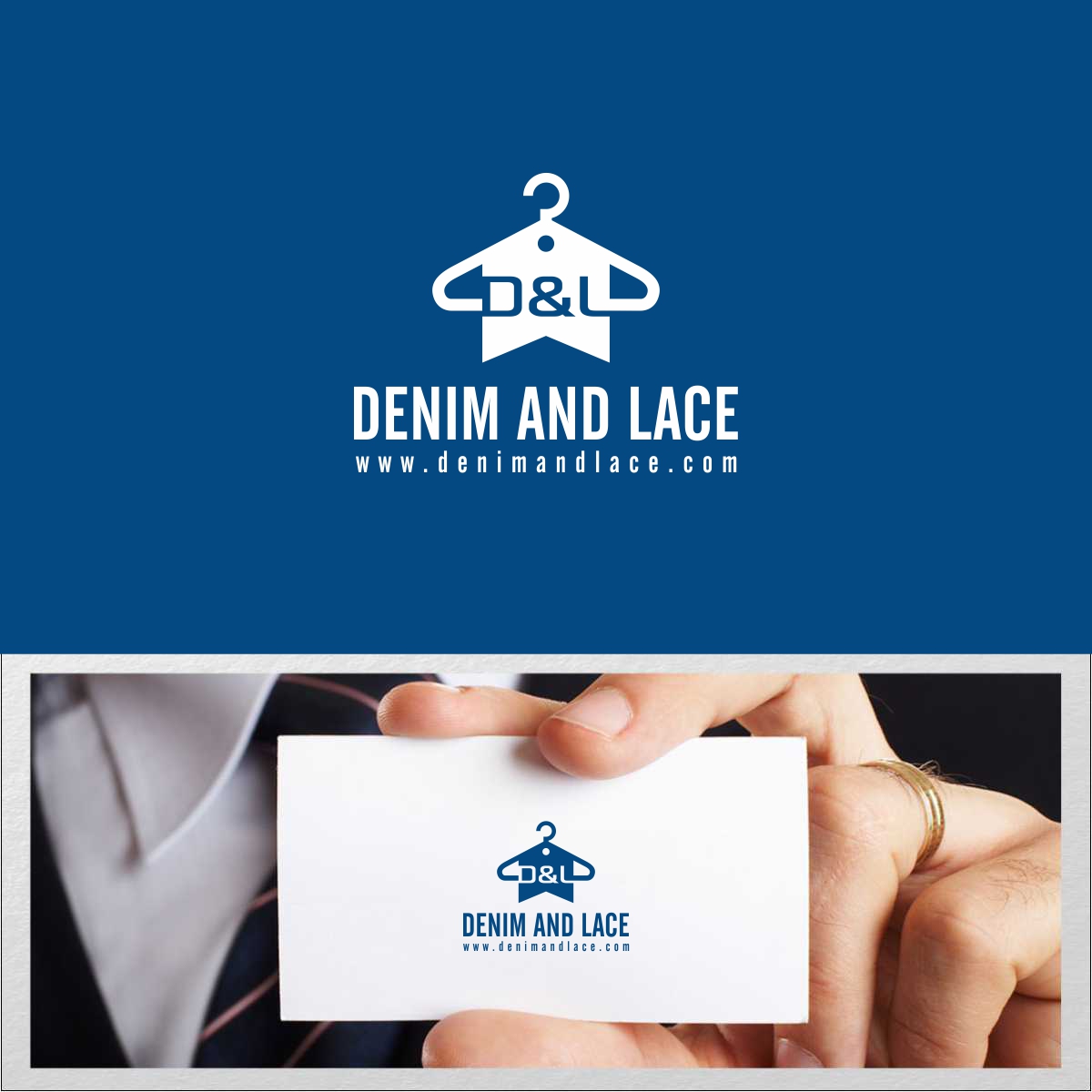 Logo Design by e-graphics for Denim and Lace | Design #16177629