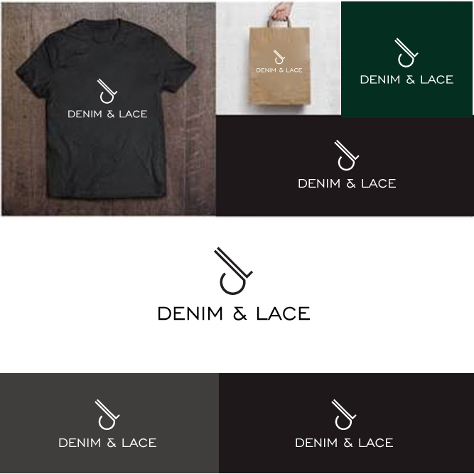 Logo-Design von Aqeel Momin für Denim and Lace | Design #16222598