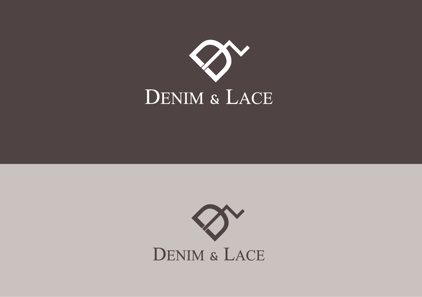 Logo Design by Aqeel Momin for Denim and Lace | Design #16223017