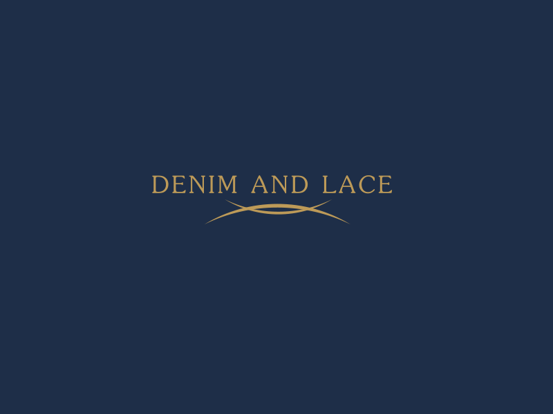 Logo Design by LuntikMoonBee for Denim and Lace | Design #16218268