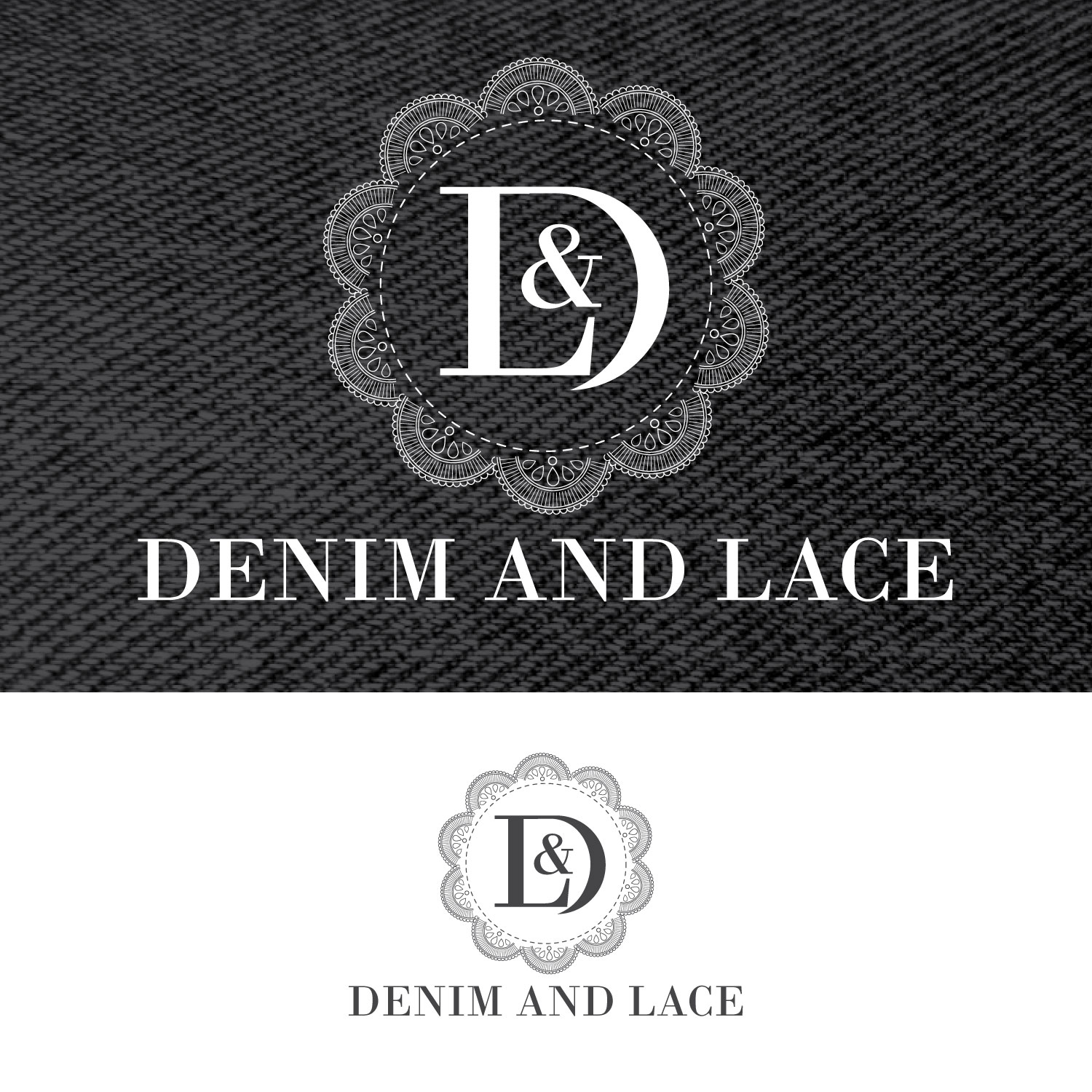 Logo Design by concepts for Denim and Lace | Design #16202500