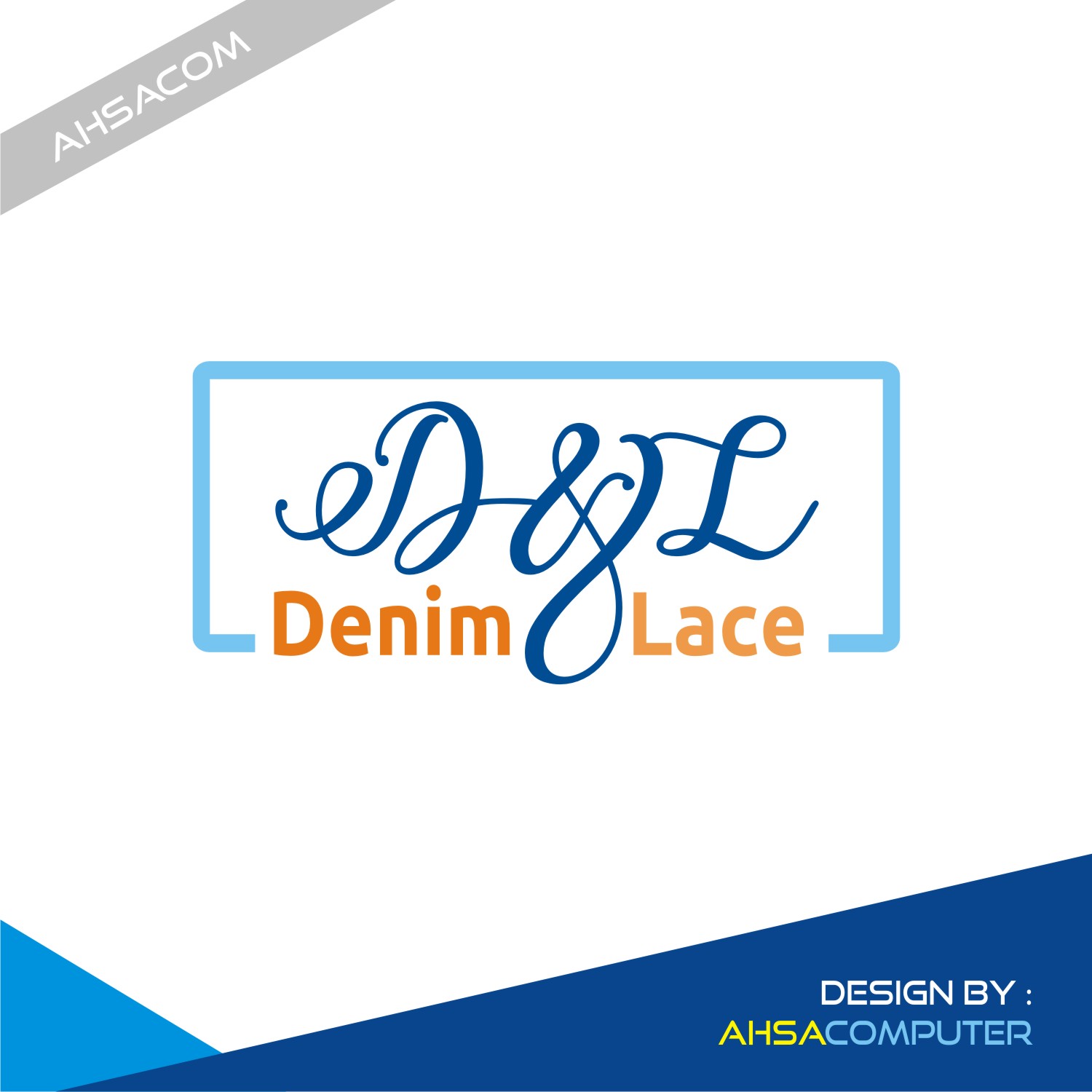 Logo Design by Ahsa_Design for Denim and Lace | Design #16168652