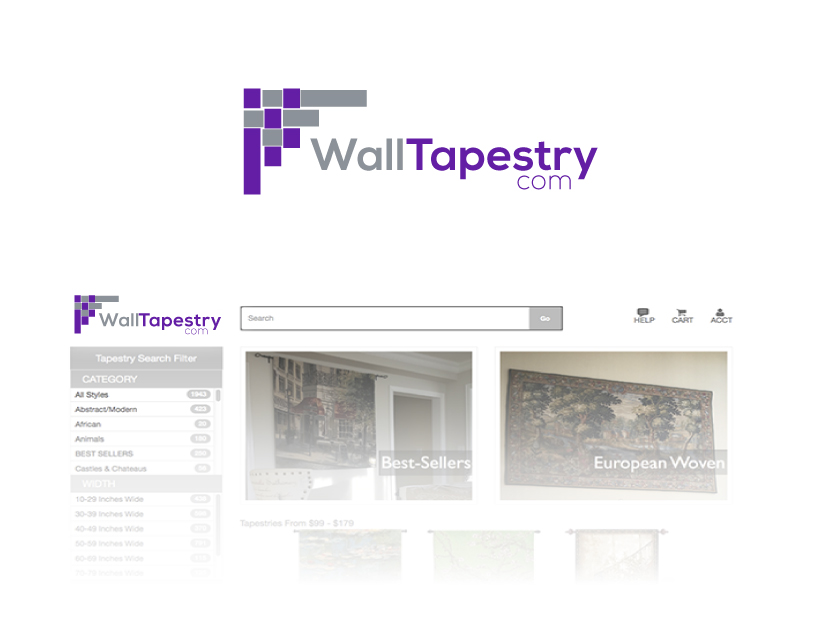 Logo Design by GraphArt for WallTapestry.com | Design #16380193