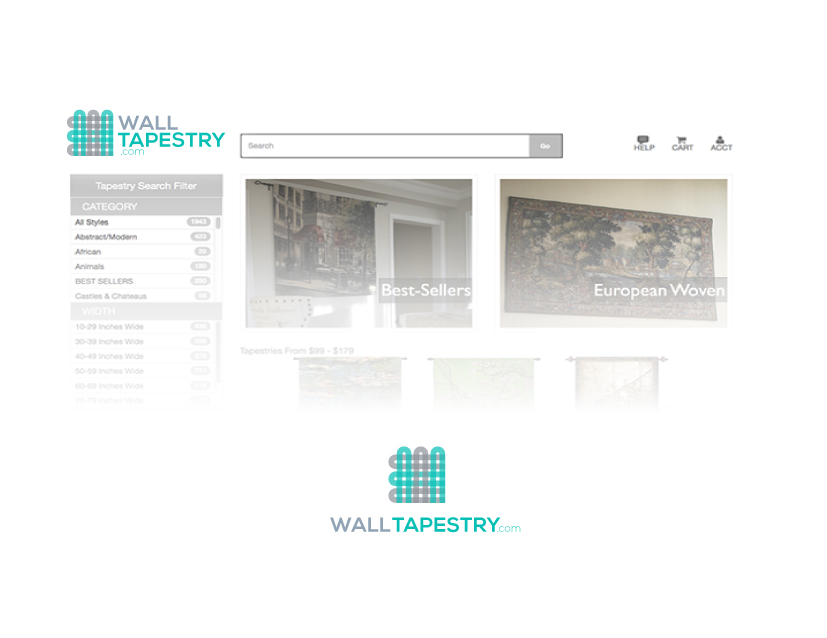 Logo Design by GraphArt for WallTapestry.com | Design #16380503