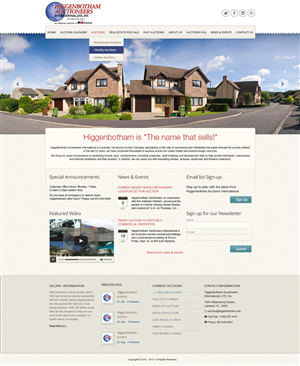 Wordpress Design by Latest Design Ideas for AuctionServices.com, Inc. | Design: #2642026