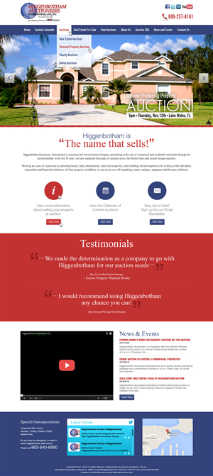 Wordpress Design by Latest Design Ideas for AuctionServices.com, Inc. | Design: #2642670