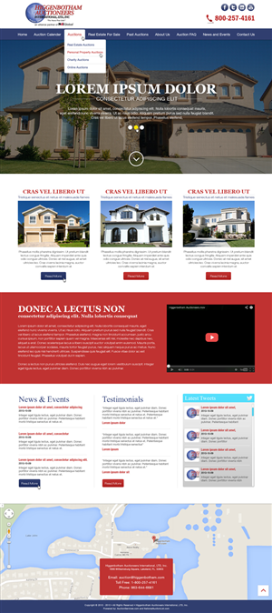 Wordpress Design by Latest Design Ideas for AuctionServices.com, Inc. | Design: #2644390