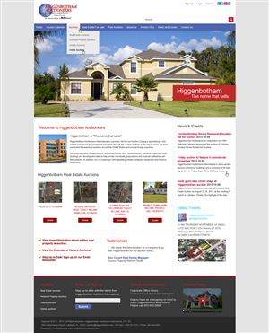 Wordpress Design by Latest Design Ideas for AuctionServices.com, Inc. | Design: #2651405
