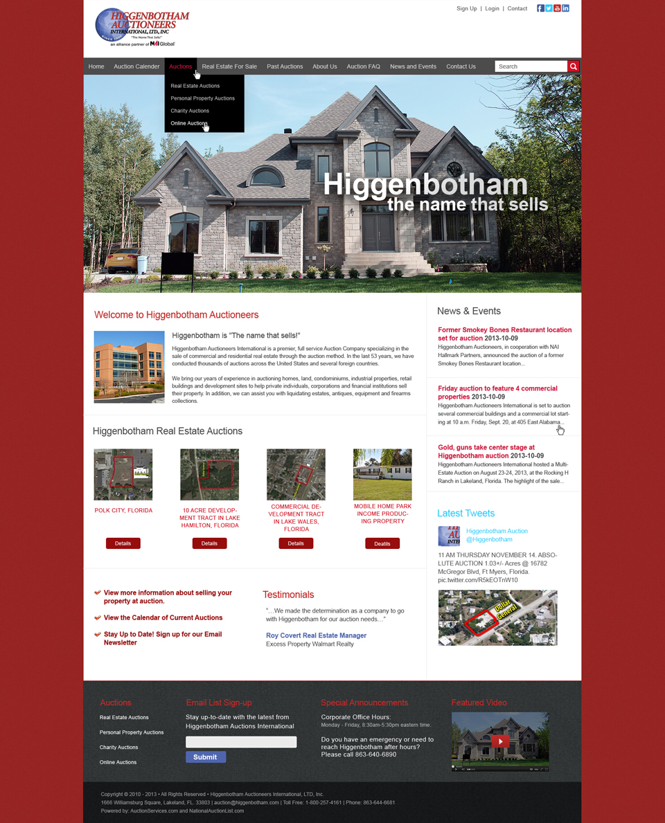 Design Wordpress par Latest Design Ideas pour AuctionServices.com, Inc. | Design #2651416