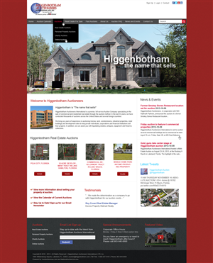 Wordpress Design by Latest Design Ideas for AuctionServices.com, Inc. | Design: #2651416