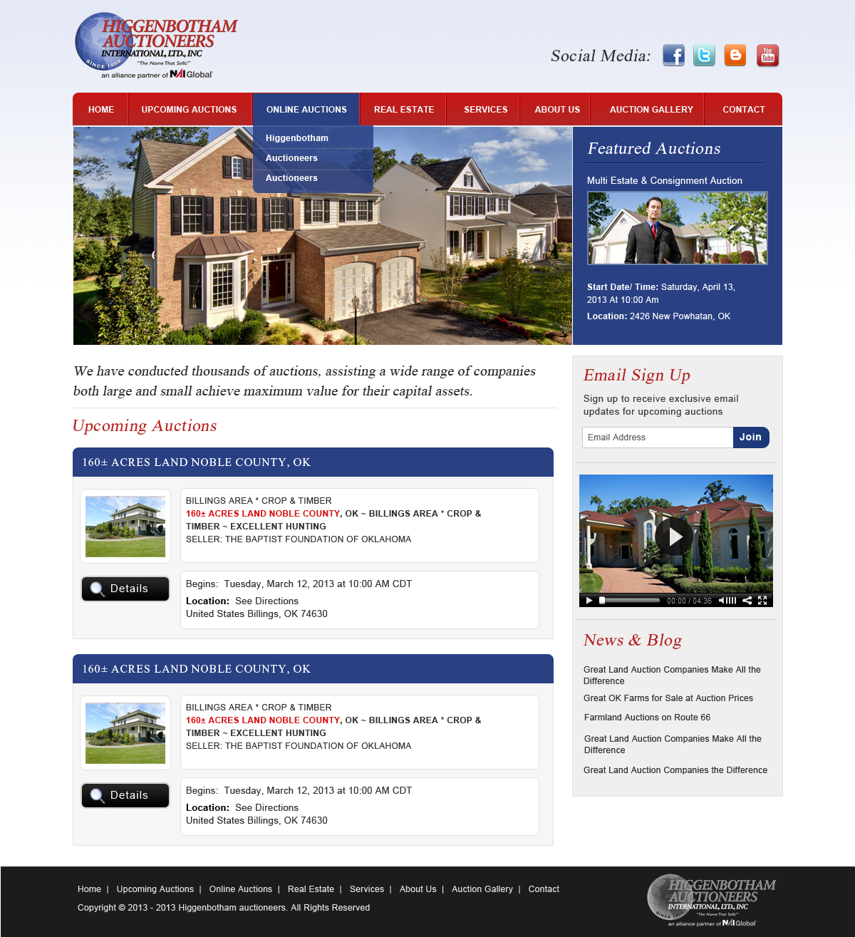 WordPress-Design von Creative X Designs für AuctionServices.com, Inc. | Design #2664063