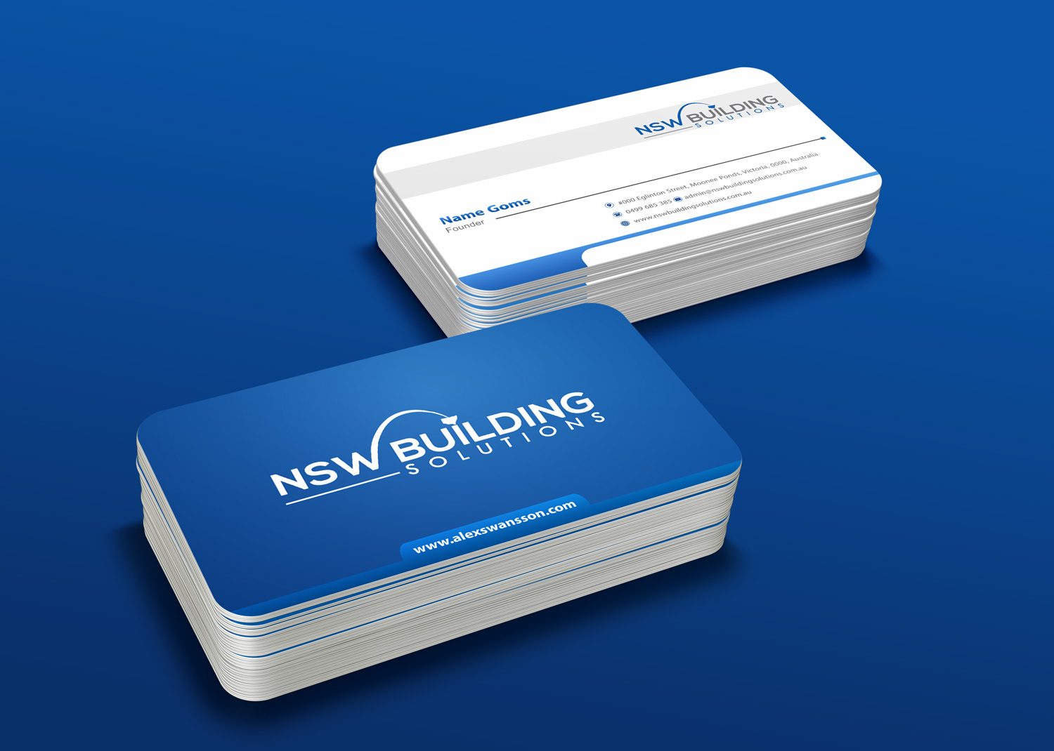 Business Card Design by Petter Goms for this project | Design #16194467