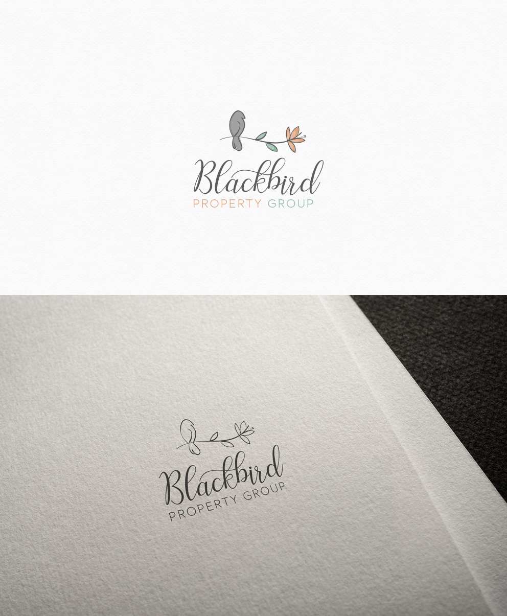 Logo Design by ne_padamo for Blackbird Property Group | Design #16184025