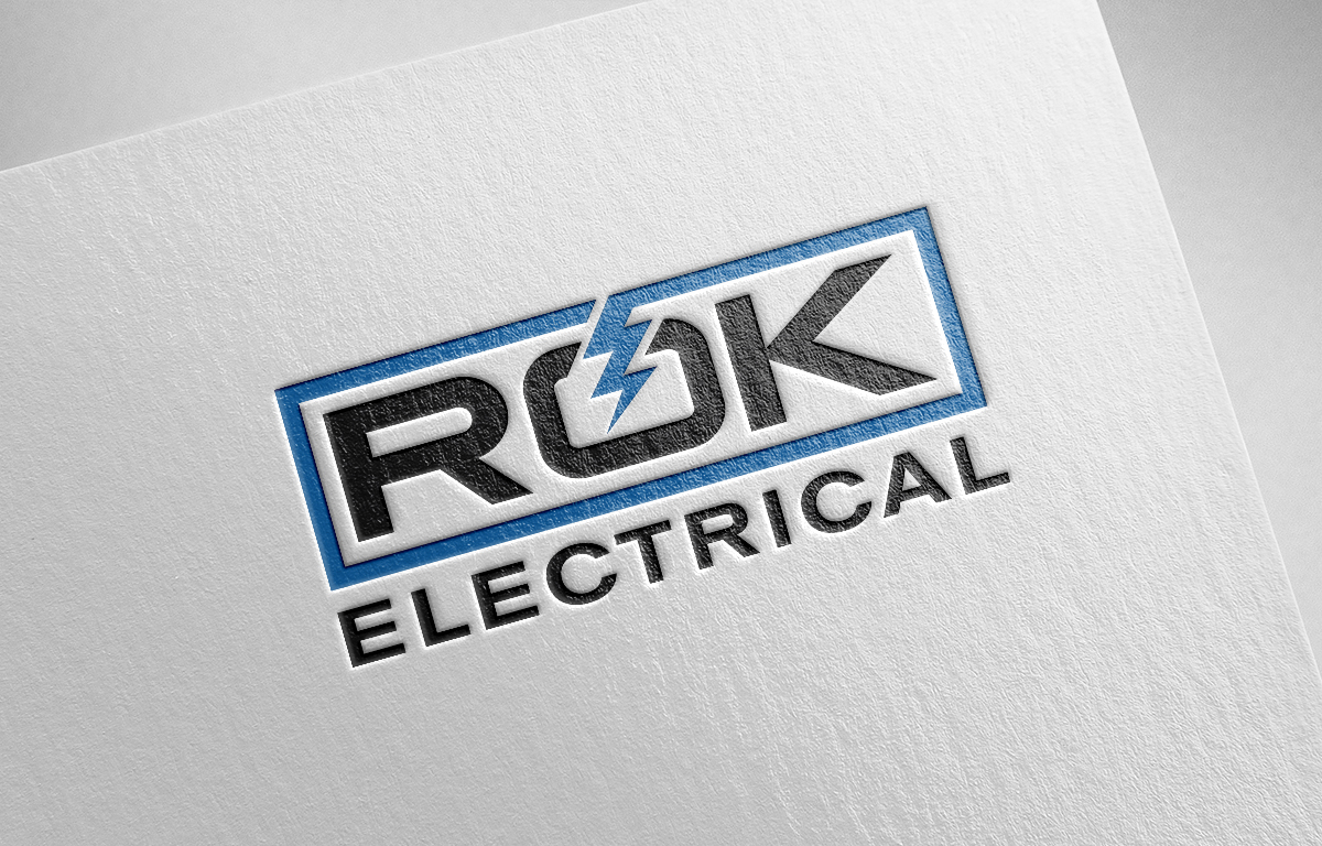 Logo Design by Daniel Caso Design for ROK Electrical | Design #16199921