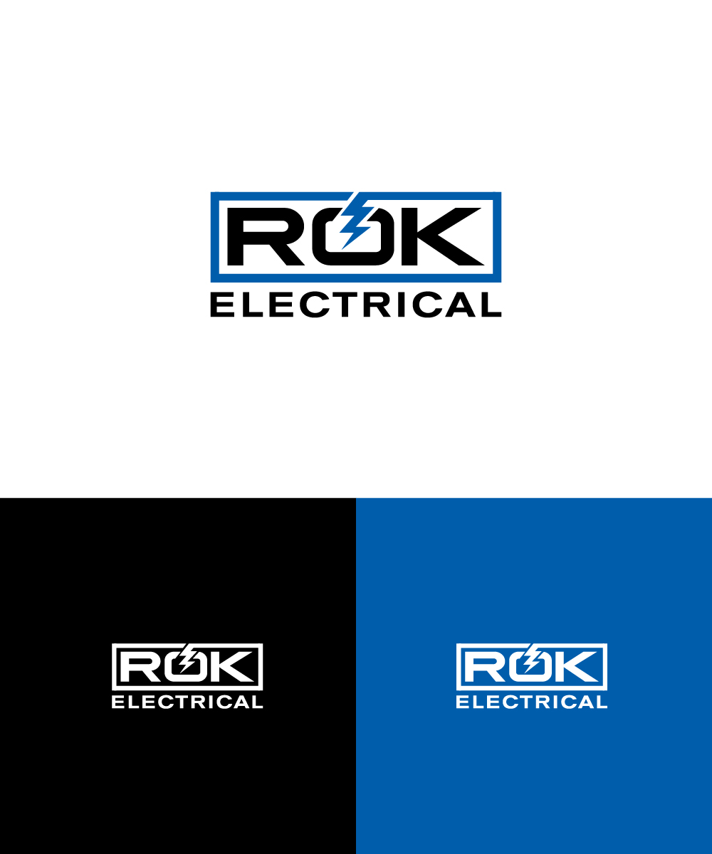 Logo Design by Daniel Caso Design for ROK Electrical | Design #16199925