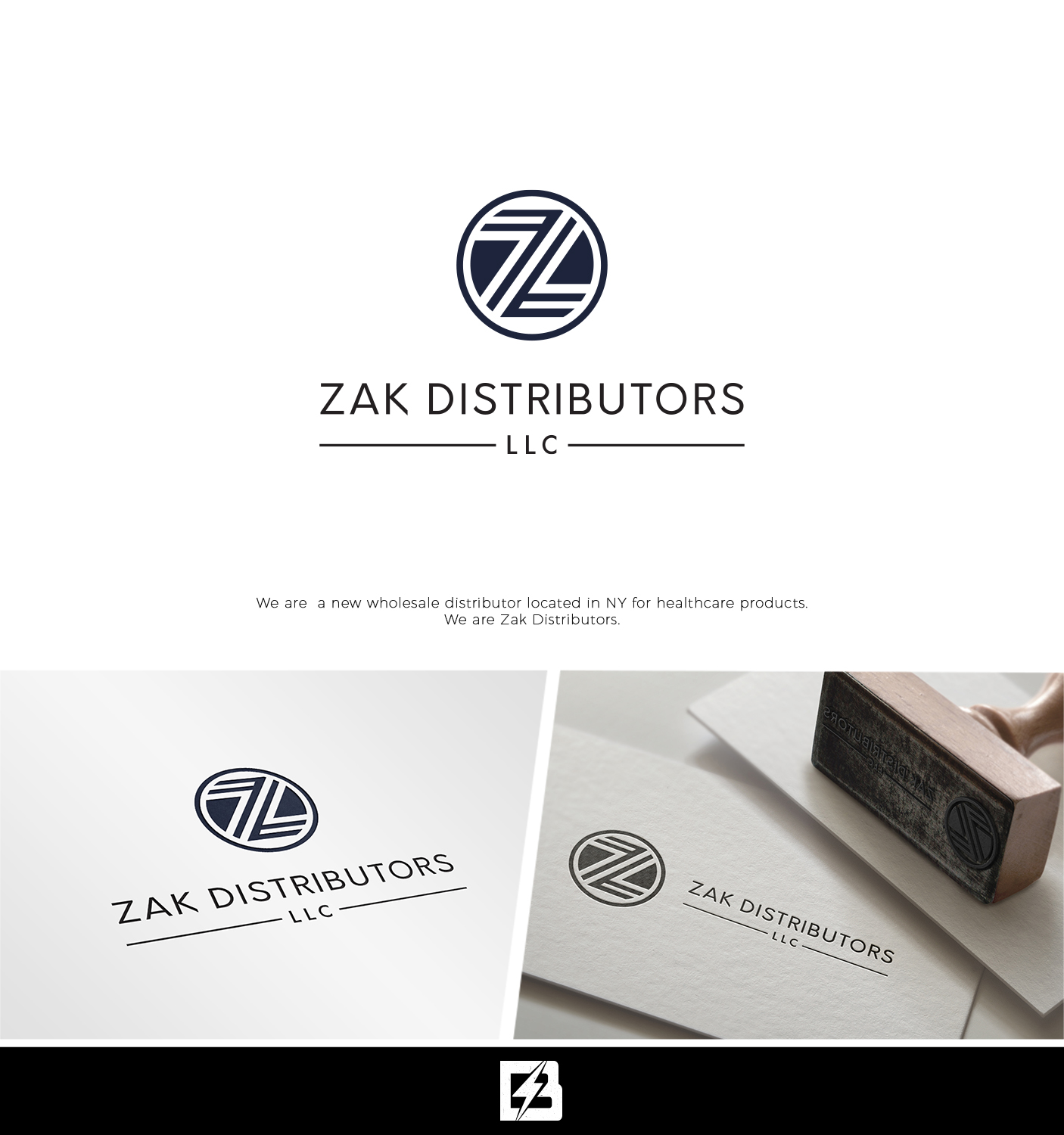 Elegant, Playful, Healthcare Logo Design for Zak Distributors by Barney Stinson Design 16206853