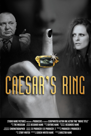 Film poster for a contemporary thriller/chase film set in Italy/Capri/Croatia | Poster Design by OMSPlus Creative Solutions