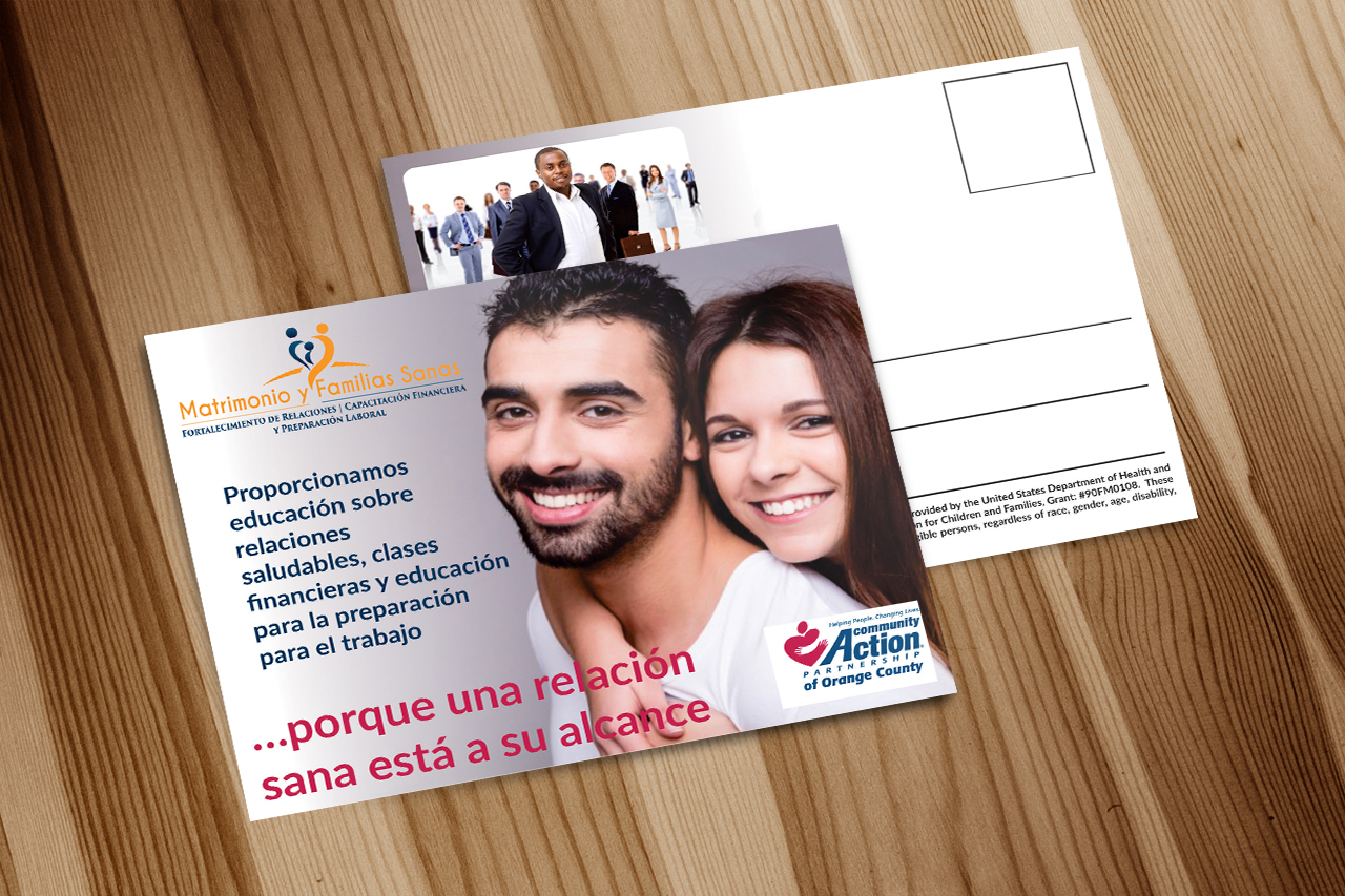 Elegant Playful Marketing Postcard Design For Community Action Elegant Playful Marketing Postcard Design For Community Action Partnership Of Orange County In United States 16182055