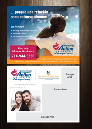Postkarten-Design von meet007 für Community Action Partnership of Orange County | Design: #16195030