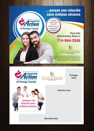 Postkarten-Design von meet007 für Community Action Partnership of Orange County | Design: #16196856