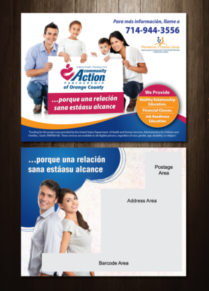 Postkarten-Design von meet007 für Community Action Partnership of Orange County | Design: #16198038