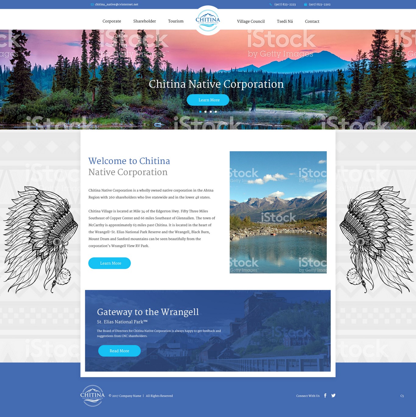 Diseño Web por pb para Chitina Native Corporation | Diseño #16178859
