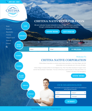 Diseño Web por rightway para Chitina Native Corporation | Diseño: #16175611