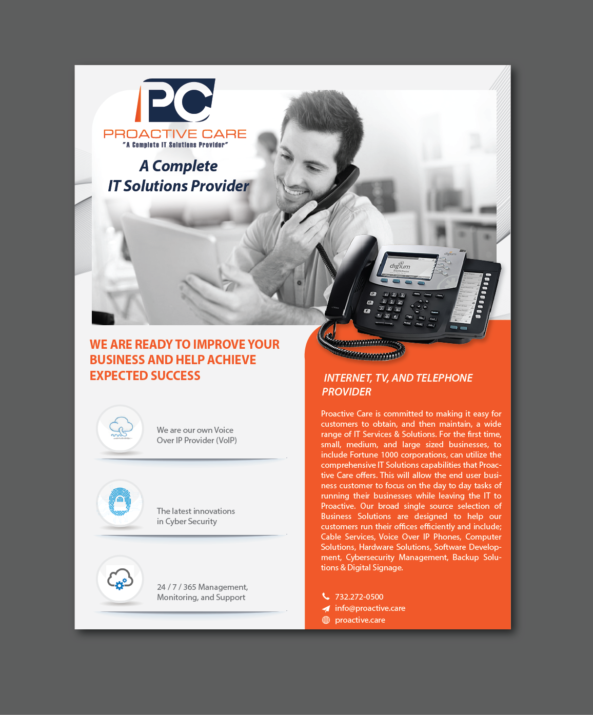 Flyer Design by alex989 for Proactive Care Solutions | Design #16172286