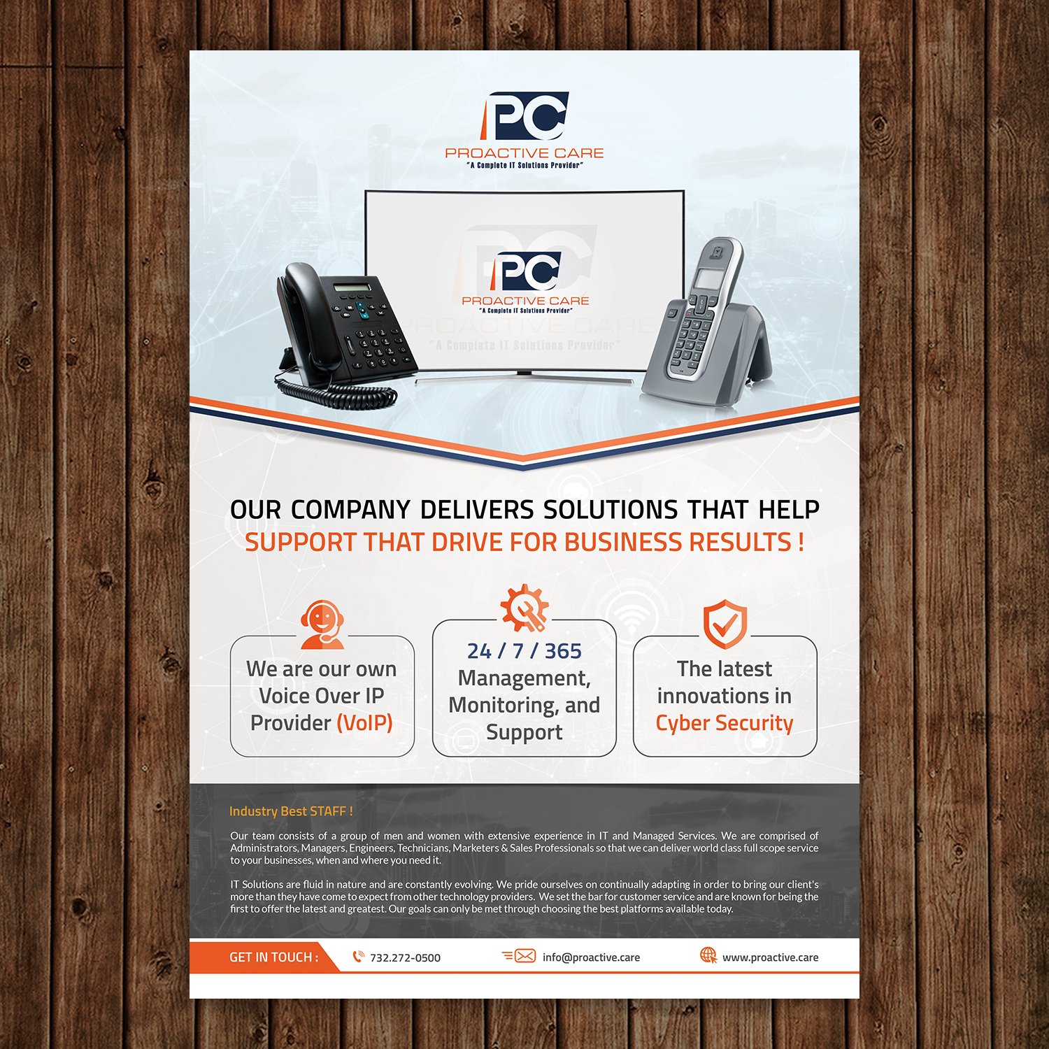 Flyer Design by debdesign for Proactive Care Solutions | Design #16206633