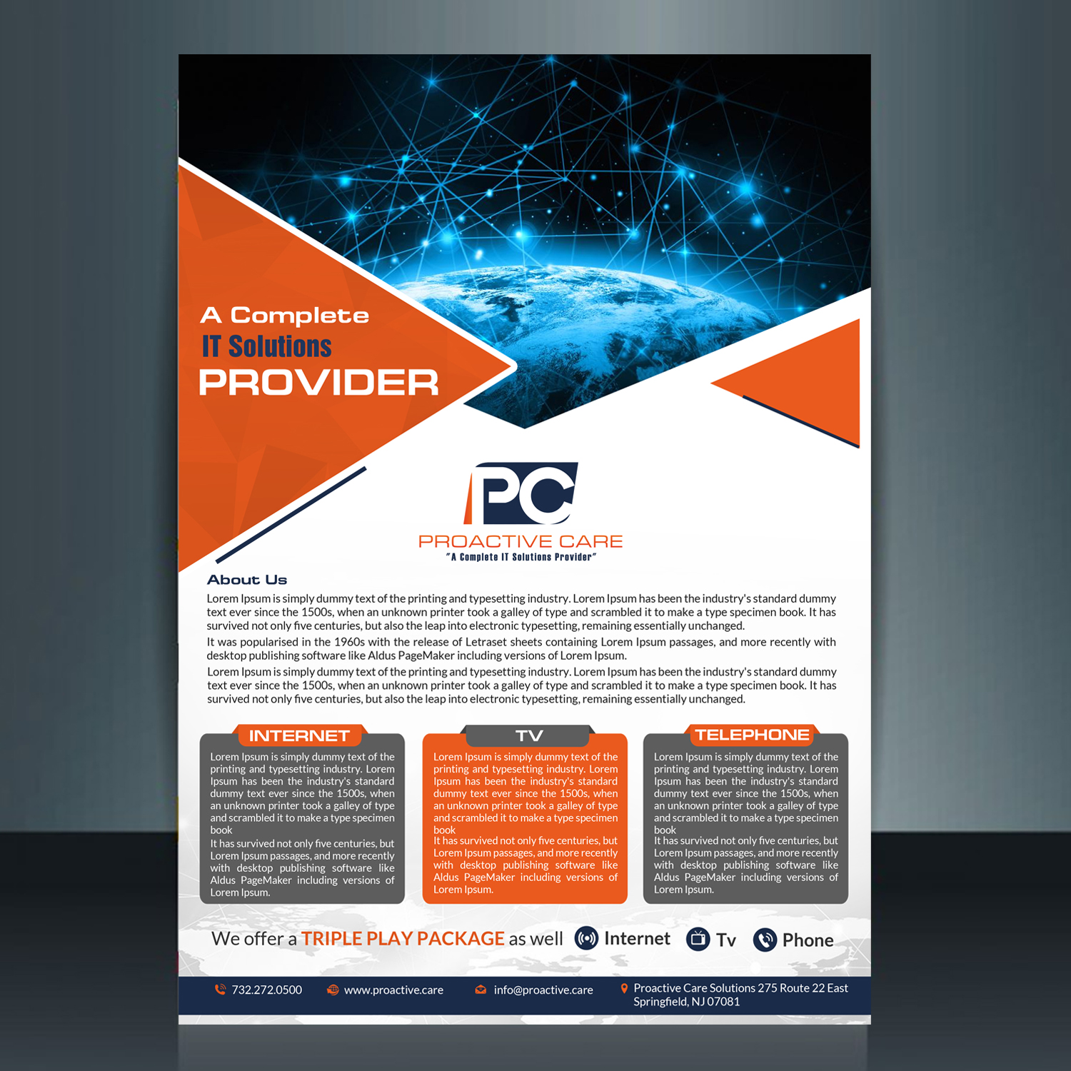 Flyer Design by creative.bugs for Proactive Care Solutions | Design #16171586