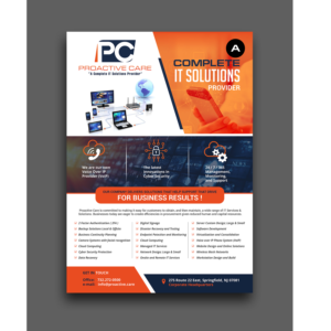 Flyer Design by creative.bugs for Proactive Care Solutions | Design: #16215726